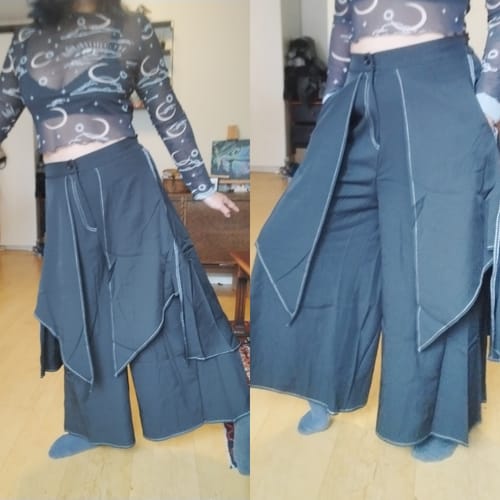 Customer photo review of Women's Dark Culottes