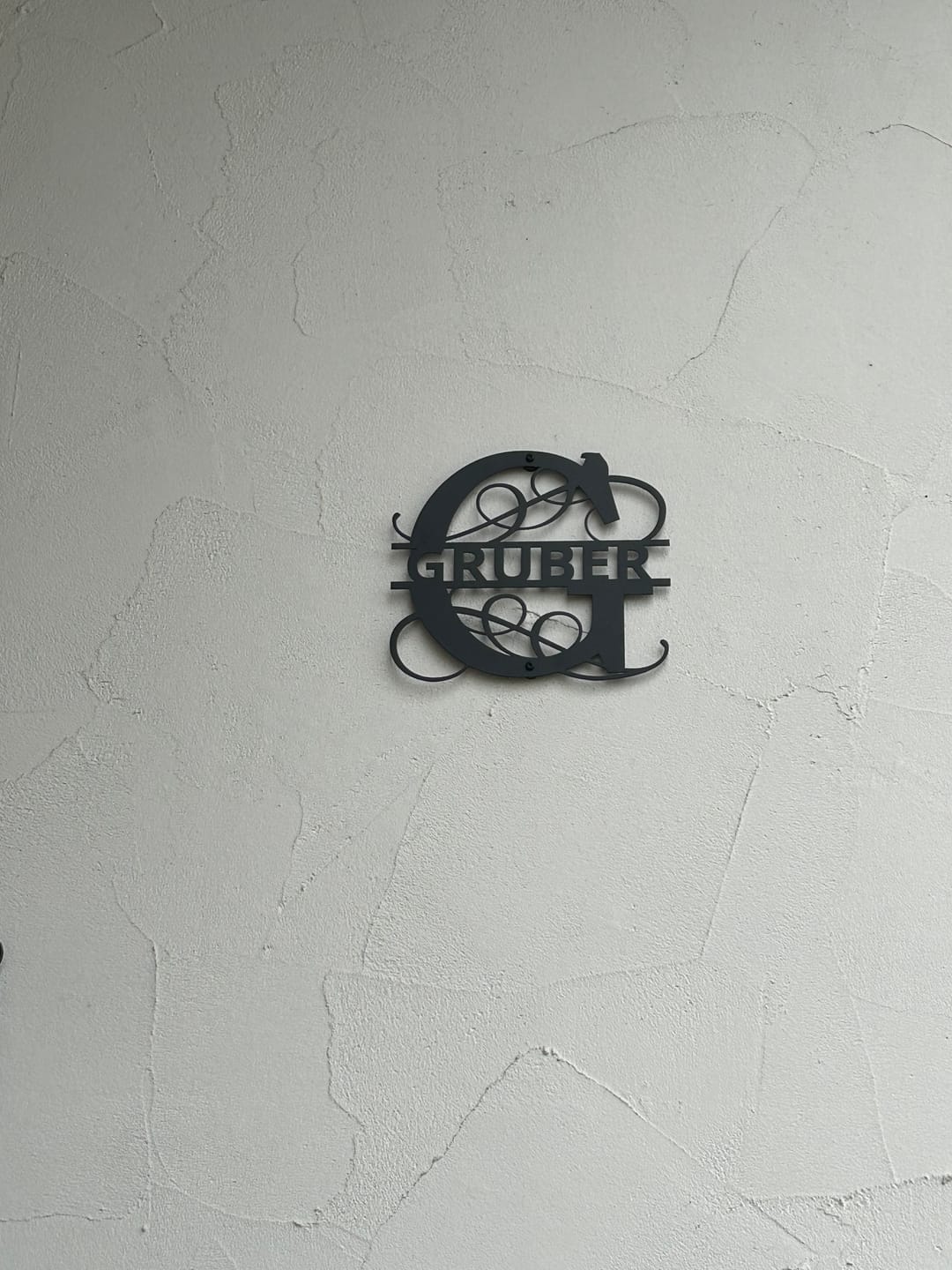 Customer photo review of Großes Namens-Monogramm (personalisierbar)