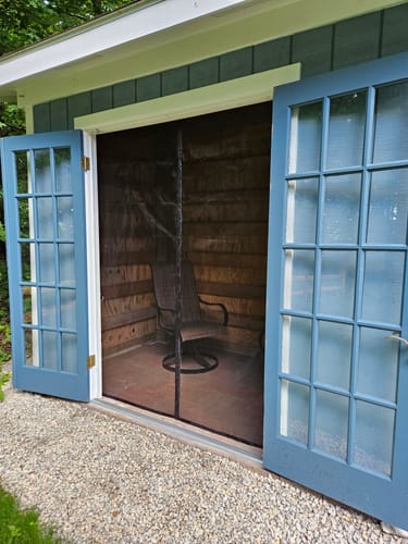 Customer photo review of Best Magnetic Screen Door（Regular Size）