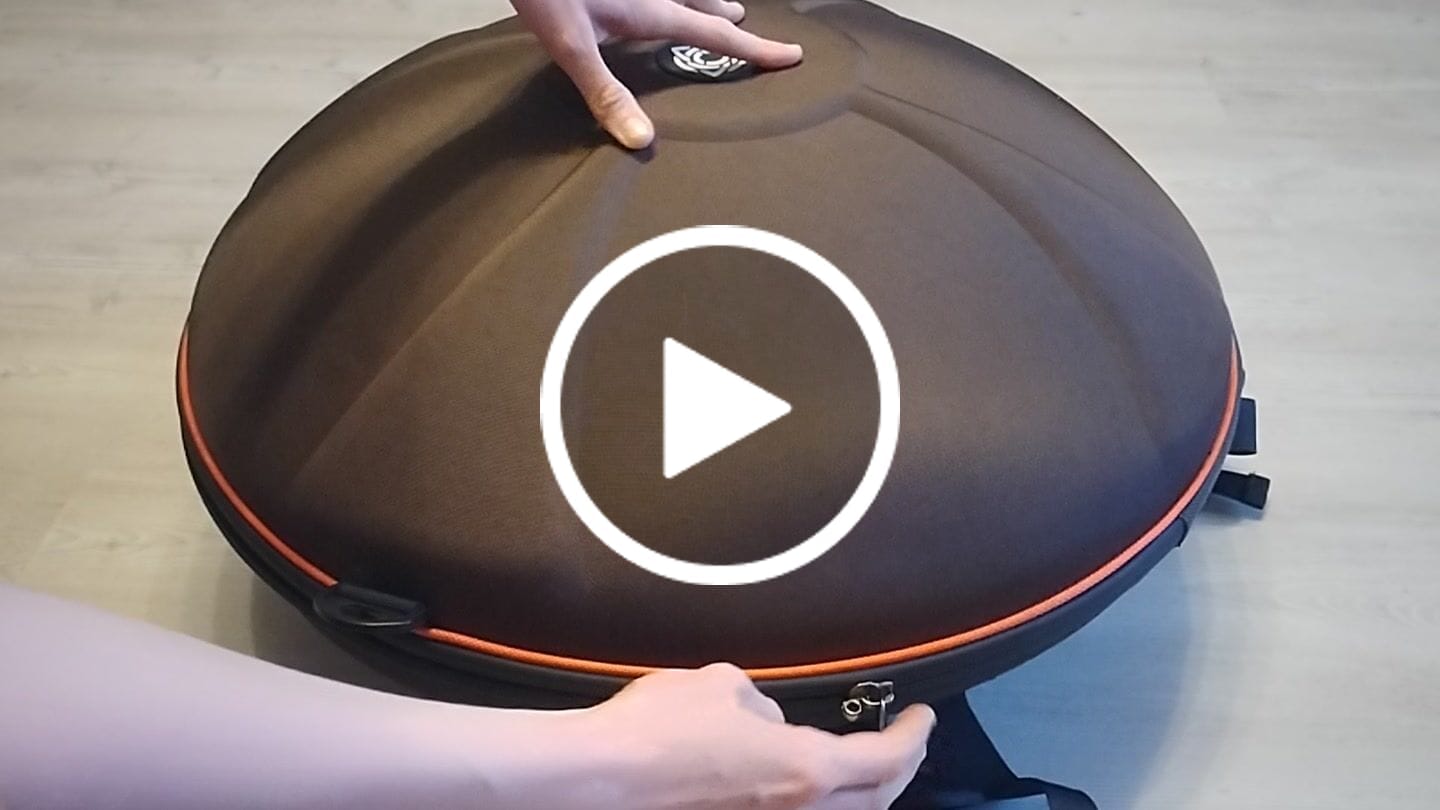 Customer video review of Handpan Hardcase - Evatek 2.0