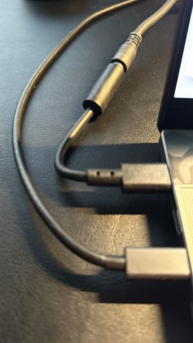 Customer photo review of DC to Asus ROG Zephyrus G14/G16 2024 Mini Port - - Select Your Model