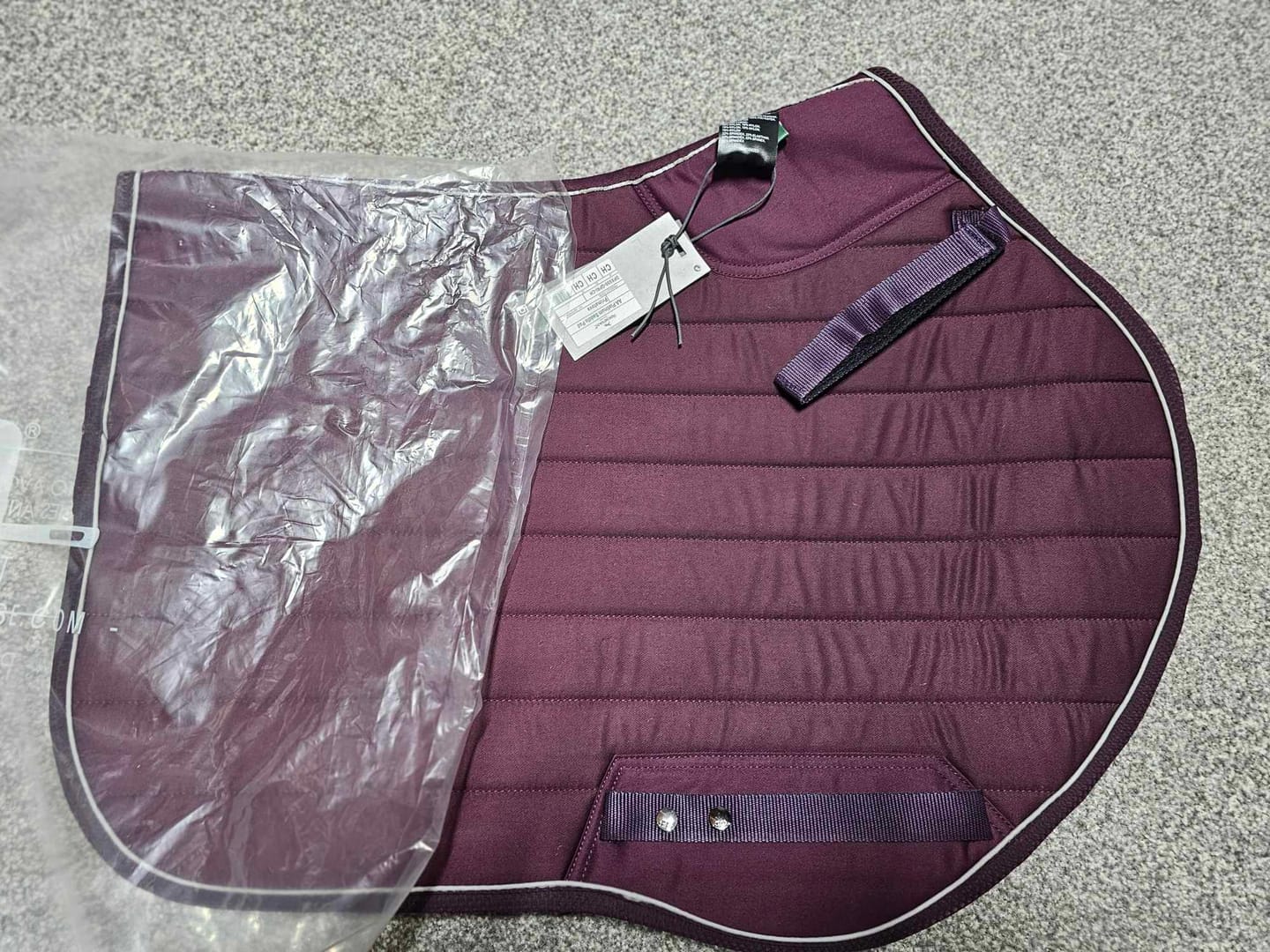 Customer photo review of AA Platinum Platinum Saddle Pad