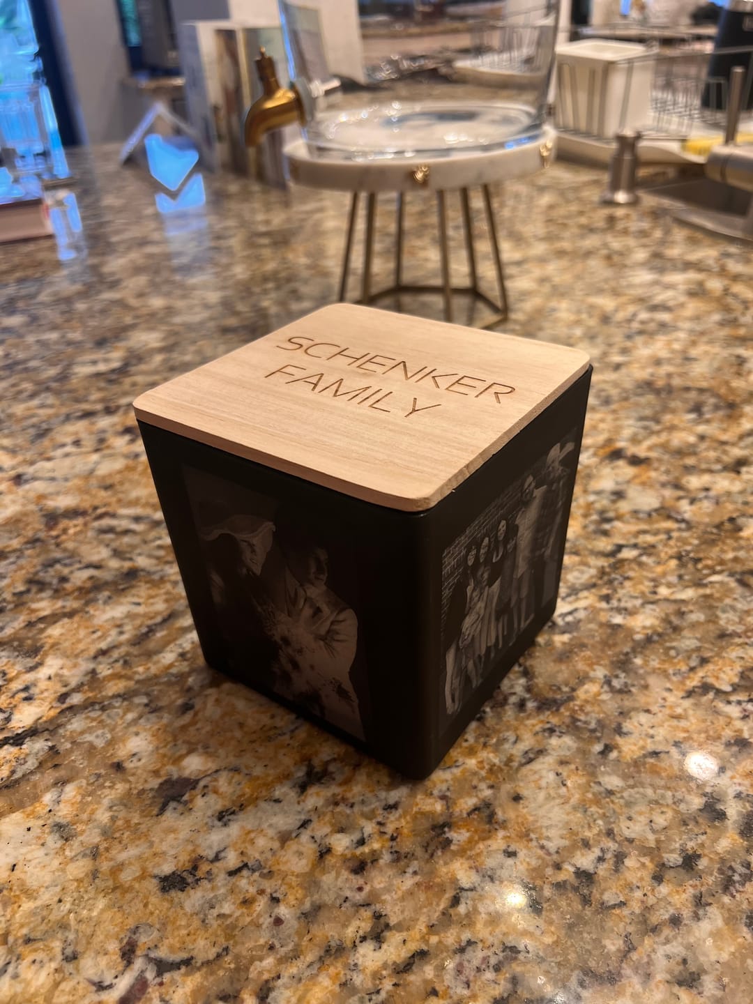 Customer photo review of DESIGN YOUR OWN CANDLE
