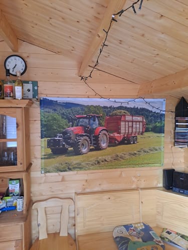 Customer photo review of Fahne inkl. Druck