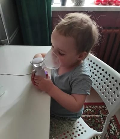 Customer photo review of Portable Mesh Nebulizer Ultrasonic Machine – Rechargeable And Battery Operated