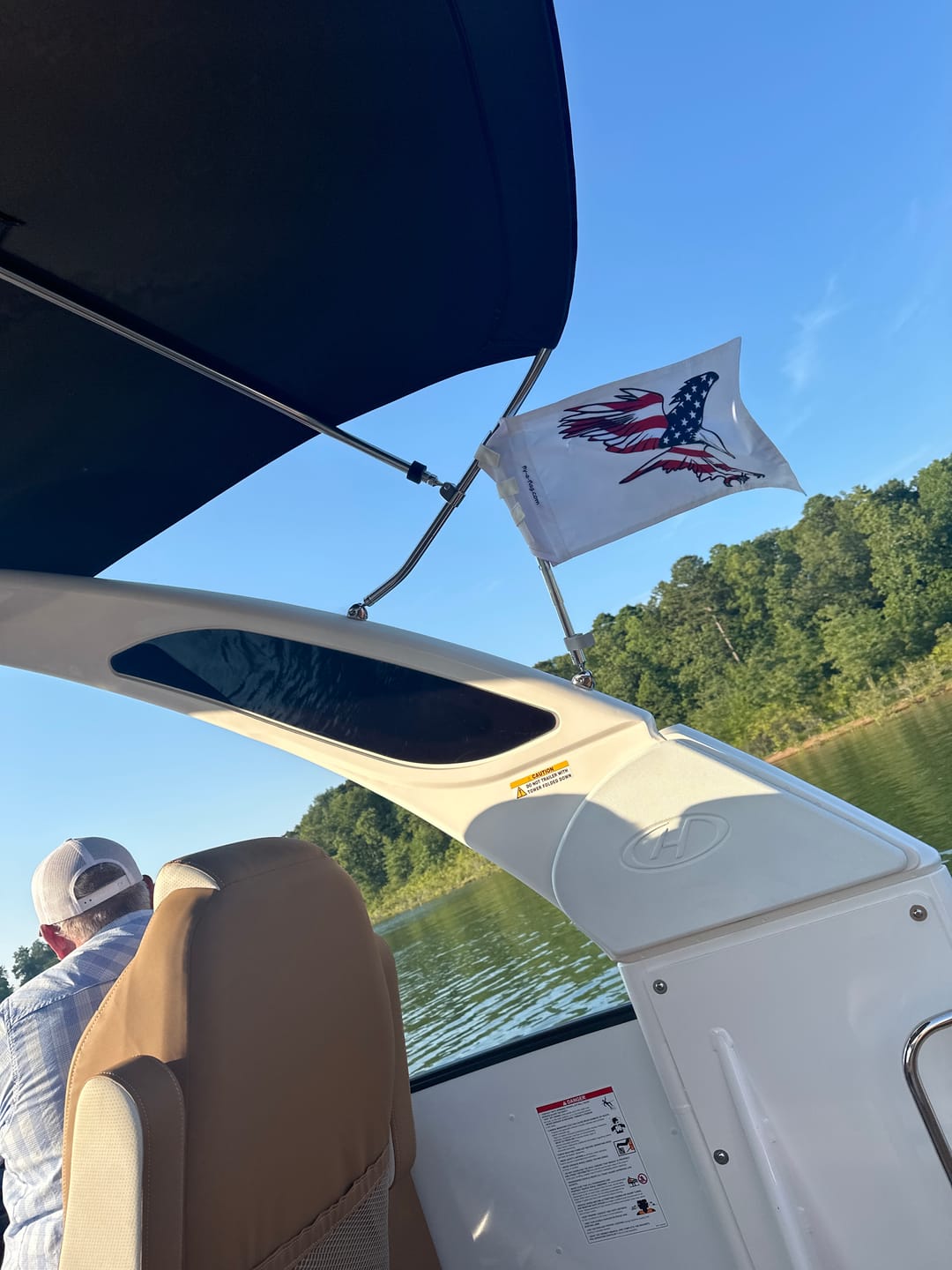 Customer photo of the Bald Eagle Flag