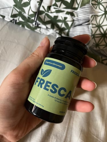 Customer photo review of FRESCA - Clorofilla, Tè verde, Menta e Ananas (60 cps)