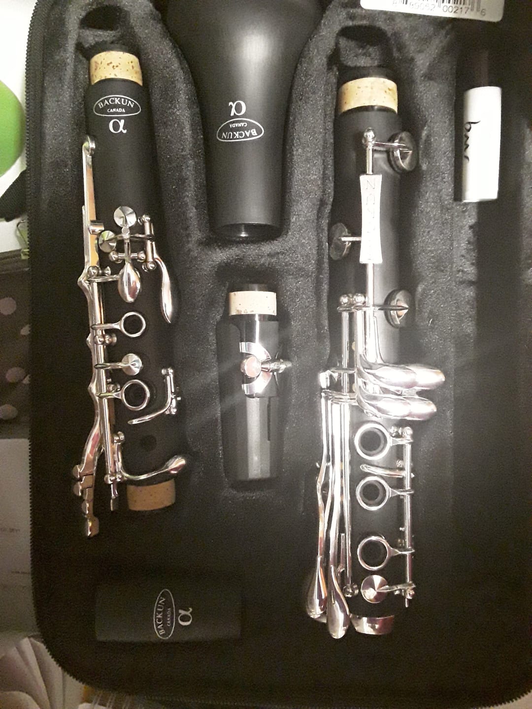 Customer photo review of Alpha Bb Clarinet