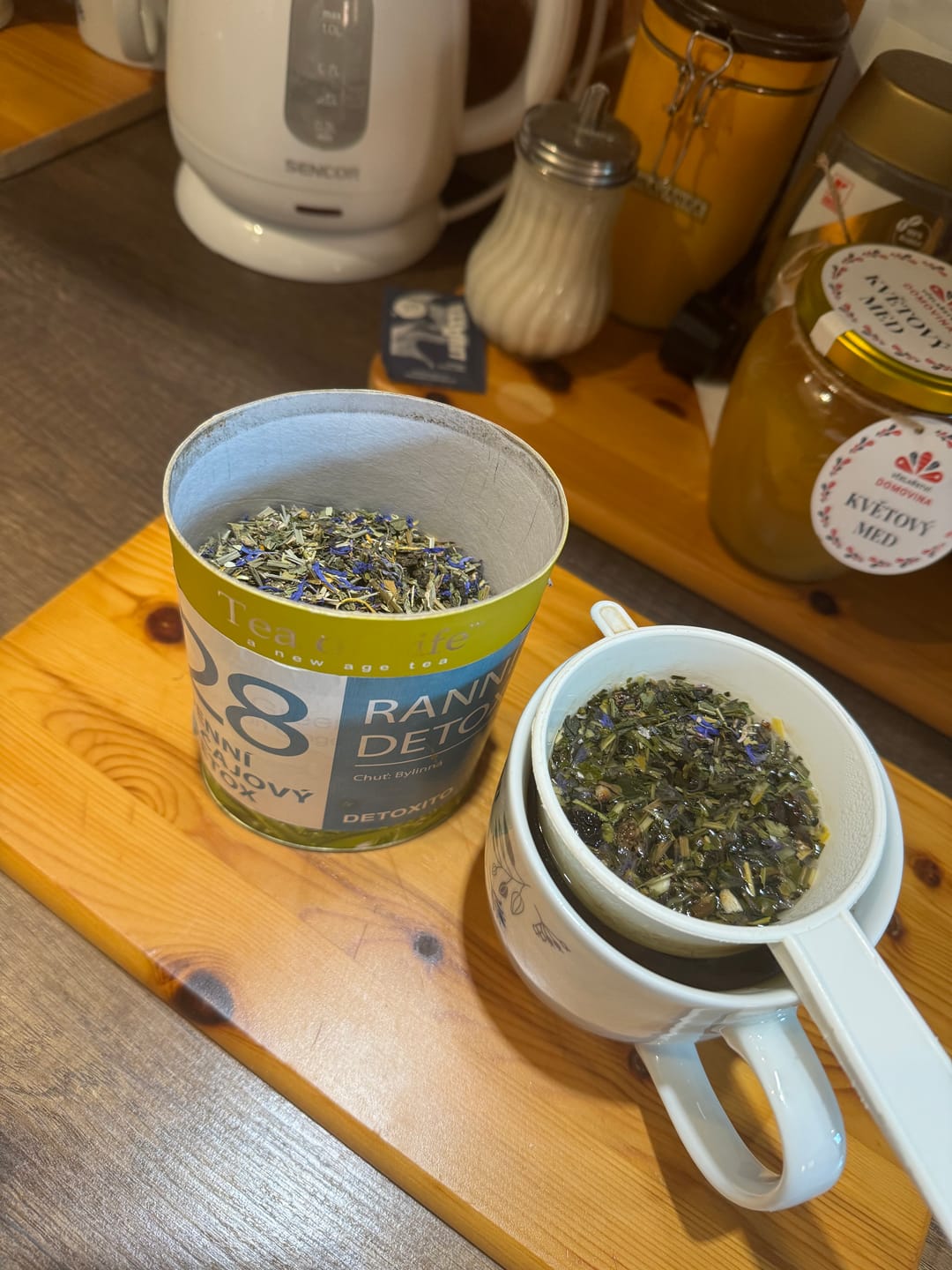 Customer photo review of Ranní Detoxikační čaj (28 denní)