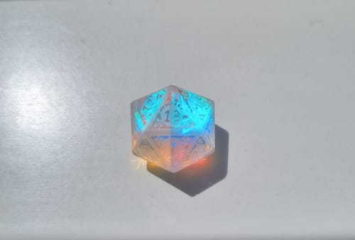 Customer photo review of Prisma Ornament D20 / D10 / D6 / D4