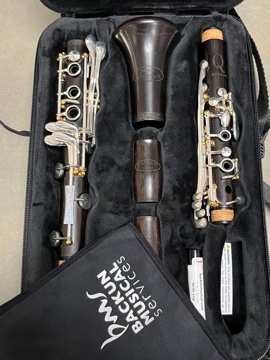 Customer photo review of Q Series Bb Clarinet