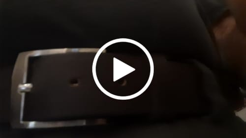 Customer video review of The Crest Belt - Slim Brown 100% Full-Grain Leather Belt