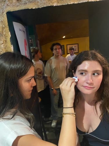 Customer photo review of Faux piercing Léa