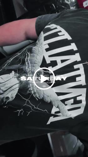 Customer video review of ANGEL MENTALITY - VINTAGE TEE