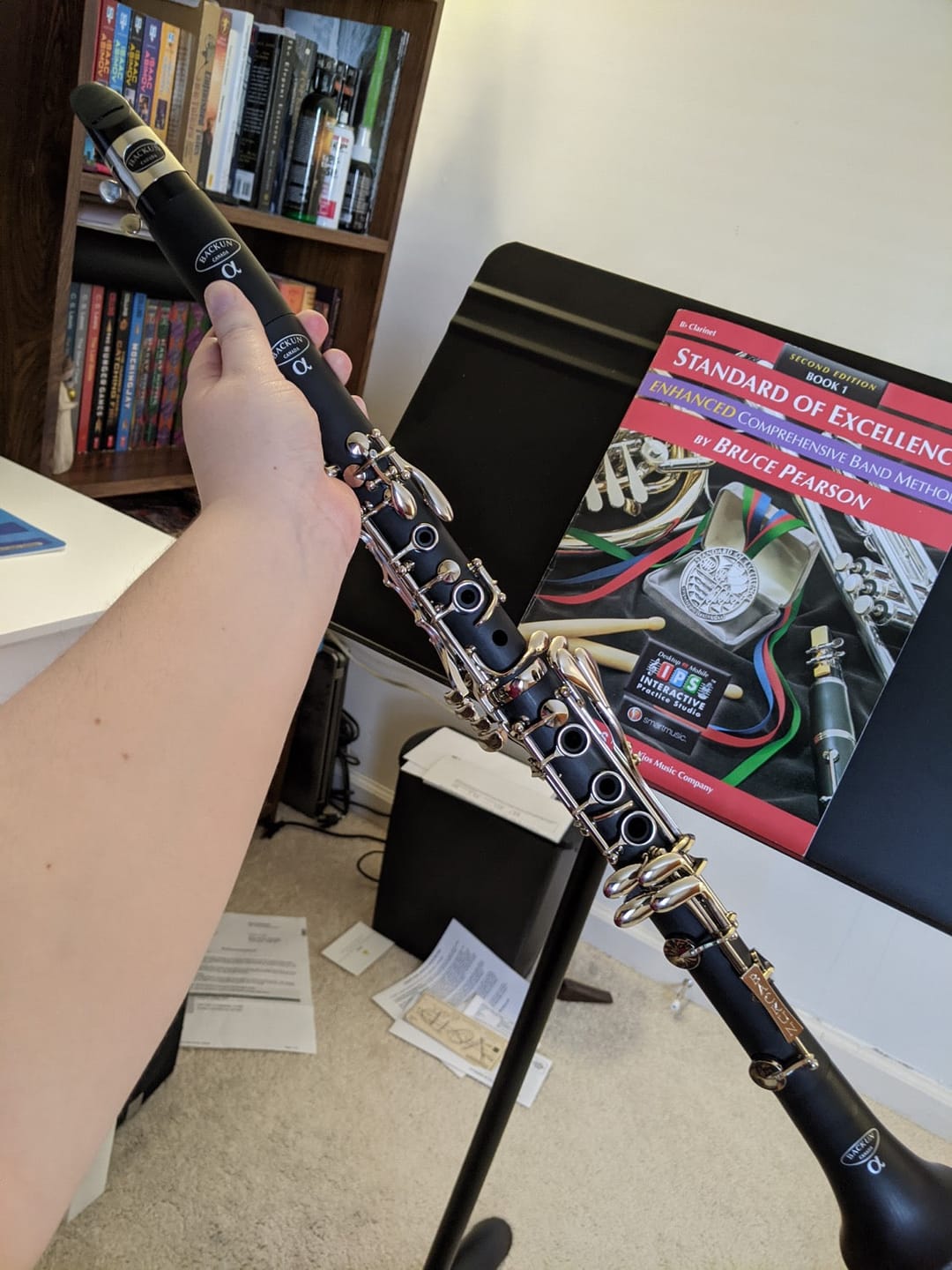 Customer photo review of Alpha Bb Clarinet