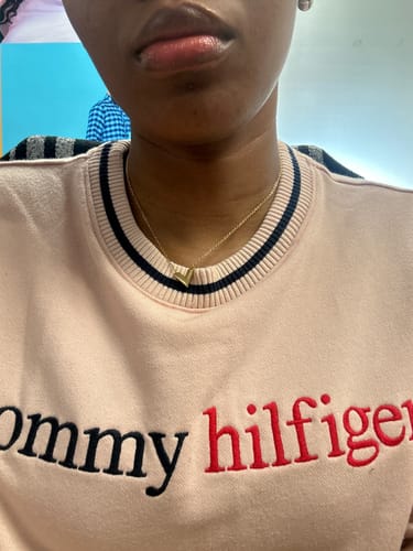 Customer photo review of Vera Necklace - Gold