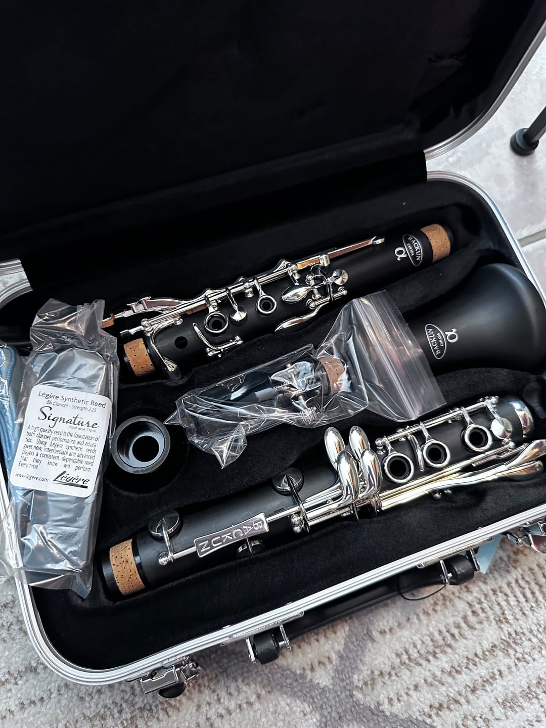 Customer photo review of Alpha Bb Clarinet