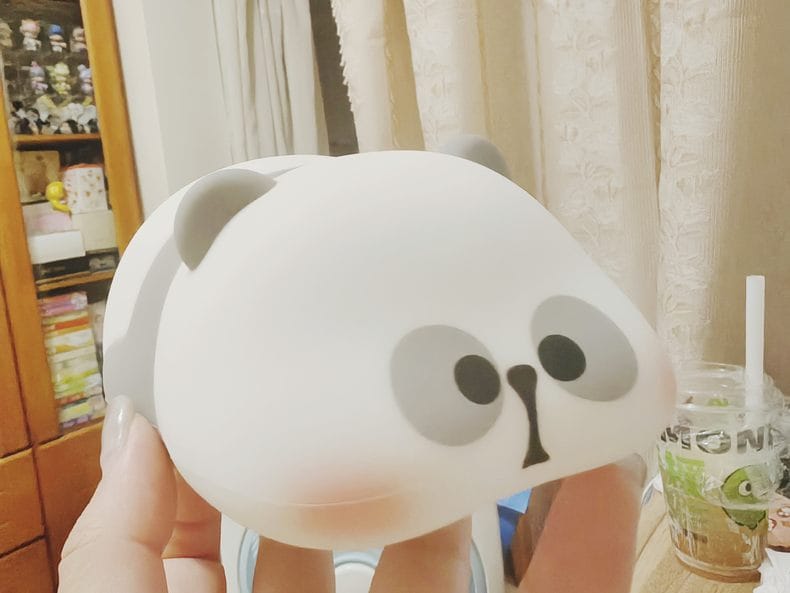 Customer photo review of MeWaii® Squishy Silicone Tap Tap Night Light 2025 - Best Gift For Girls and Kids