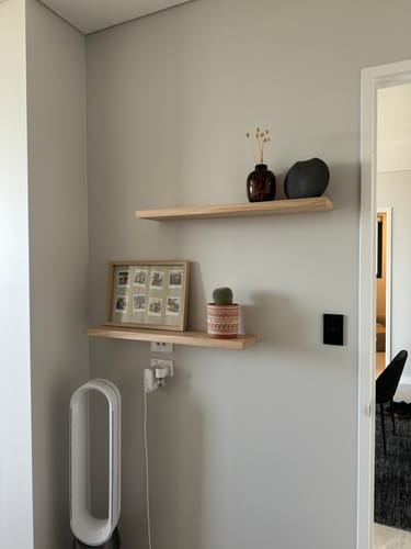 Customer photo review of Floating Shelf