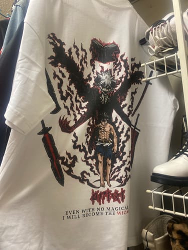 Customer photo review of ANTI MAGIC OVERSIZE TEE