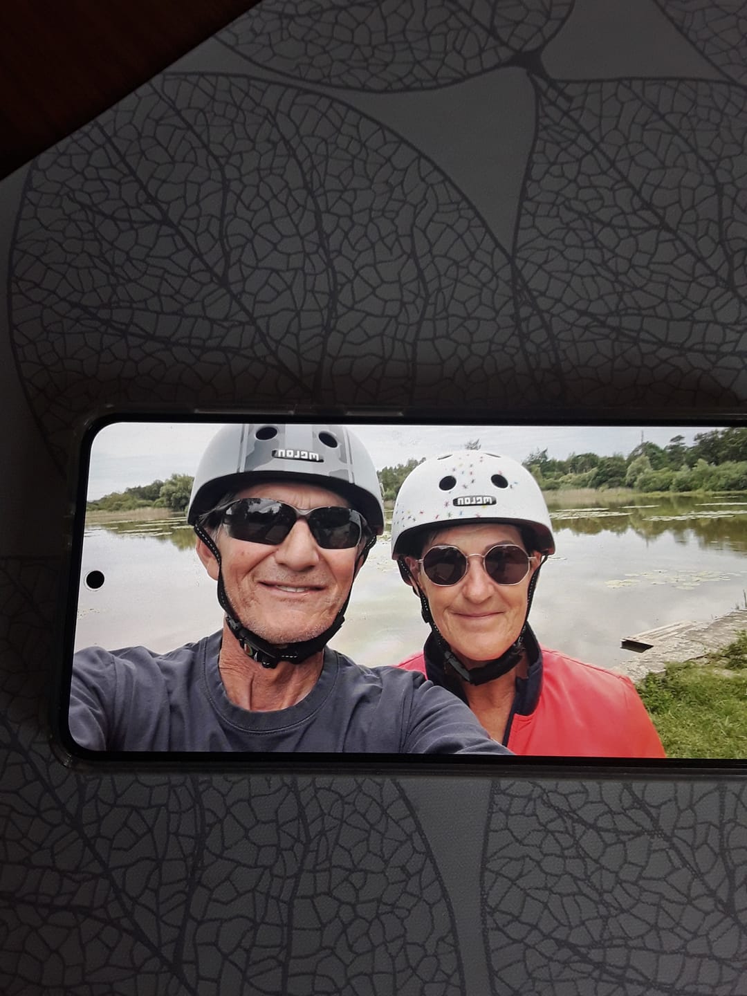 Customer photo review of Melon Bicycle Helmet Urban Active »Double Camouflage Black«