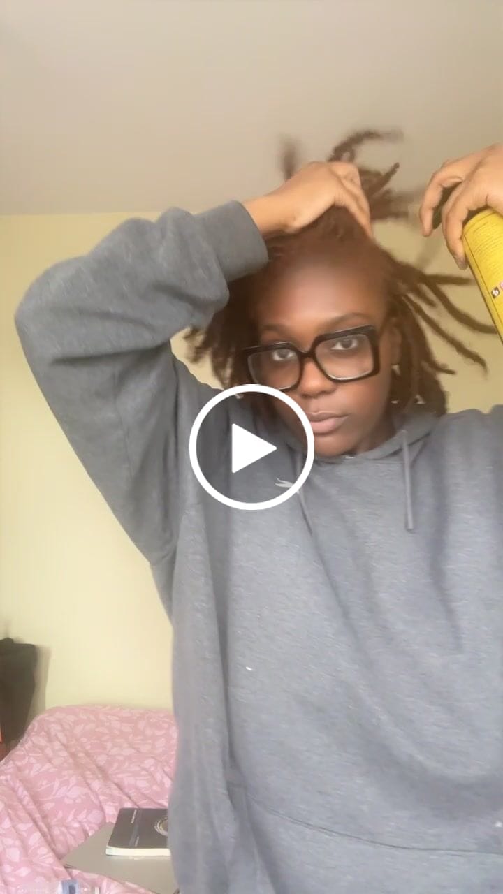 Customer video review of Plant Based Loc & Scalp spray