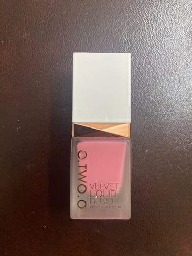 Customer photo review of O.TWO.O LIQUID BLUSH