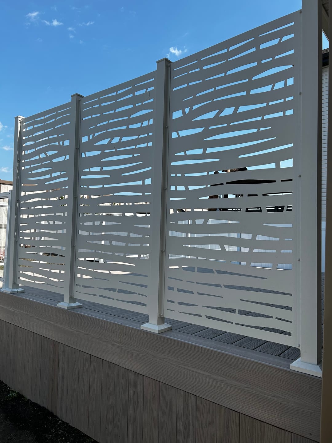 Customer photo review of Privacy Screen (Branch)