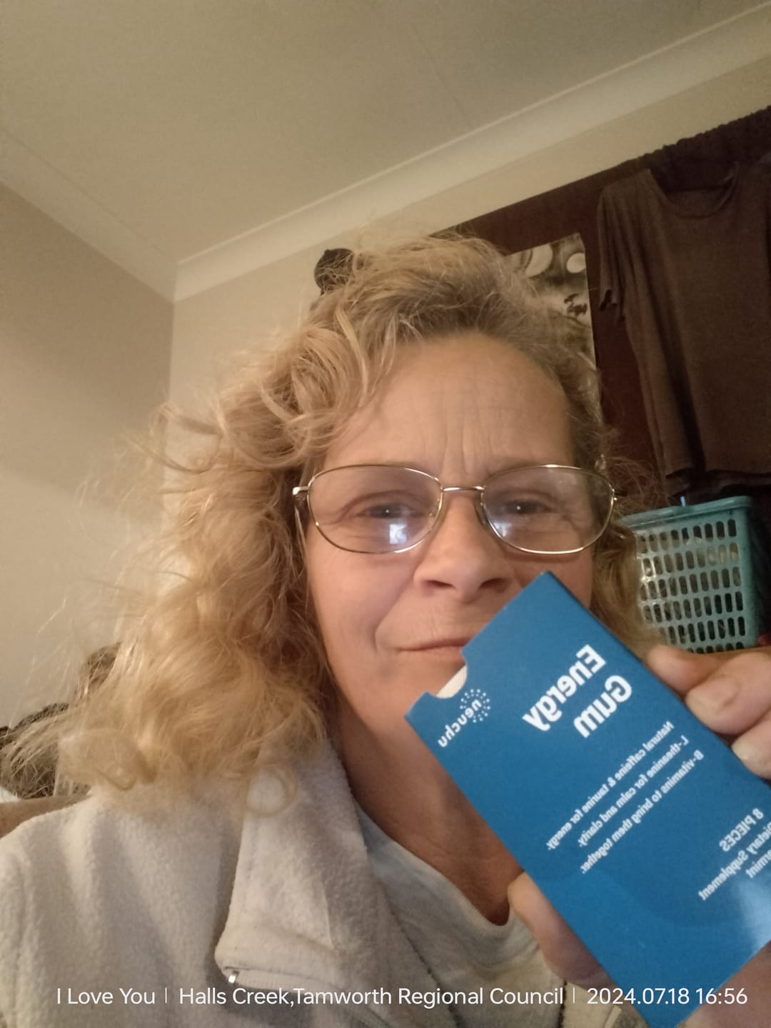 Customer photo review of Energy & Focus Gum