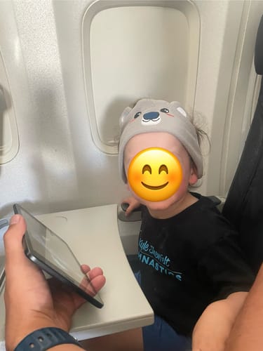 Customer photo review of Bandou™ 2.0: Award-Winning Kids Headphones