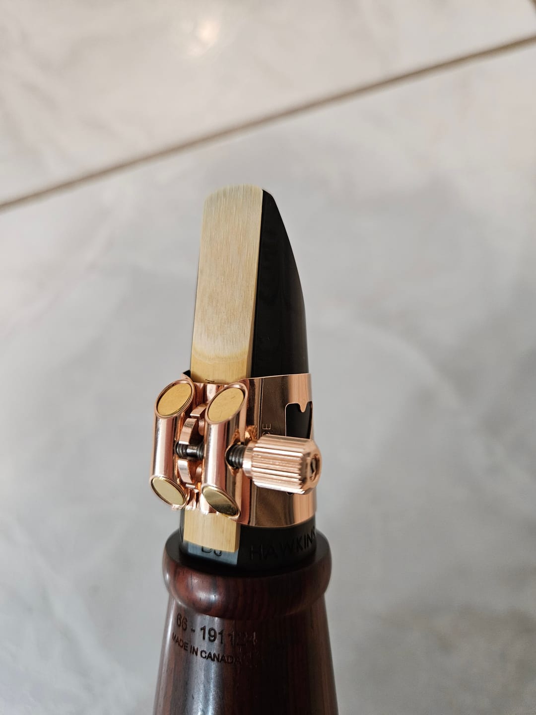 Customer photo review of Shifrin Signature Bb Mouthpiece