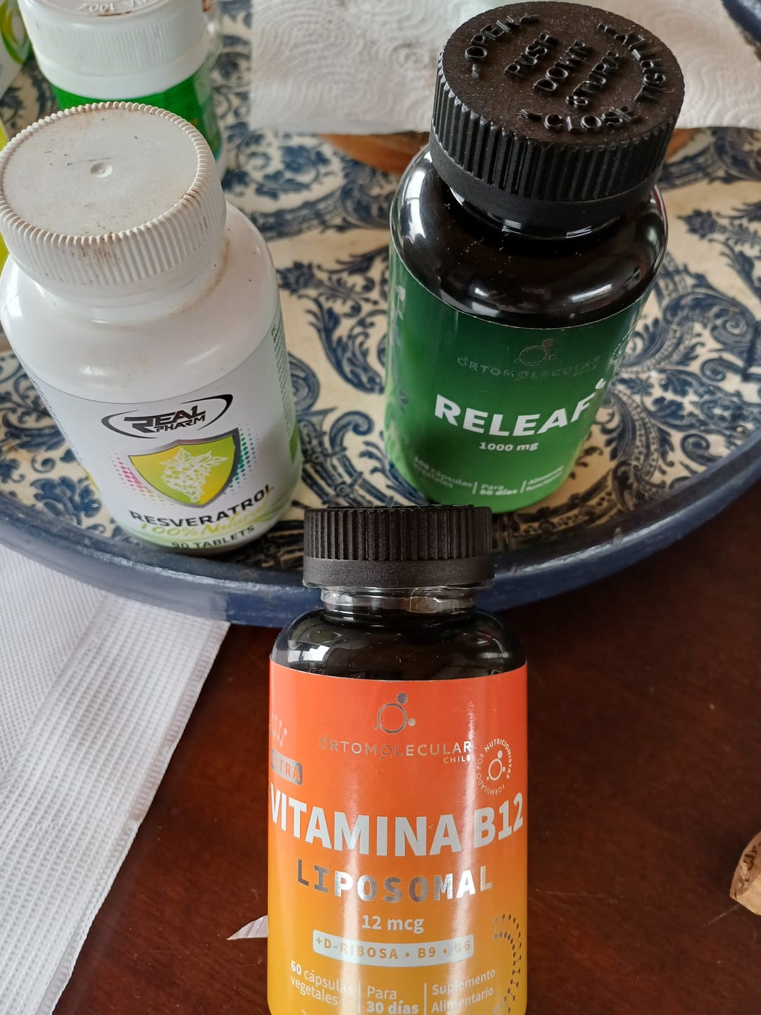Customer photo review of Vitamina B12 Liposomal 12 mcg-60 cáps