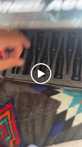 Customer video review of Spiked Lug Nuts M14x1.5 24pcs + 1 key Cone Seat