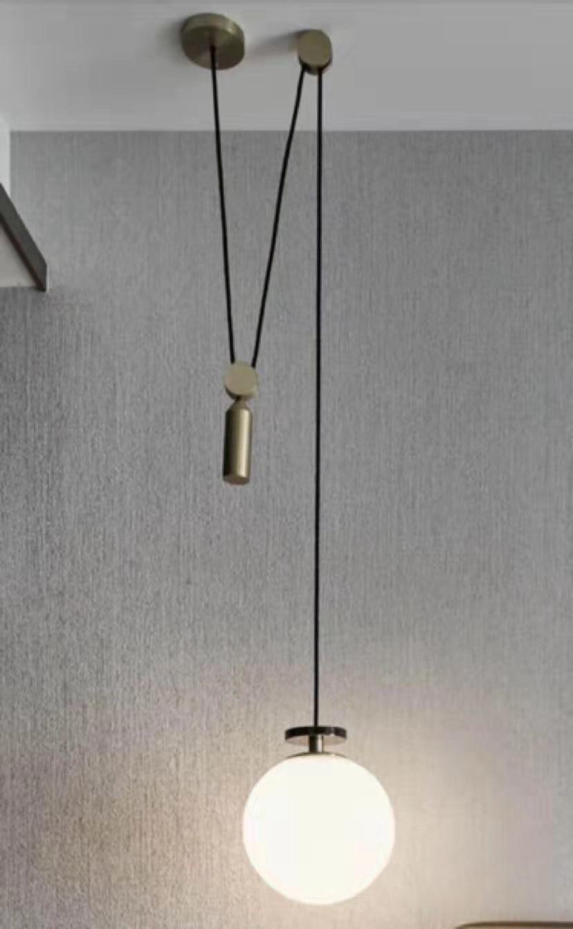 Customer photo review of Denmark Pulley Art Modern Pendant Lights