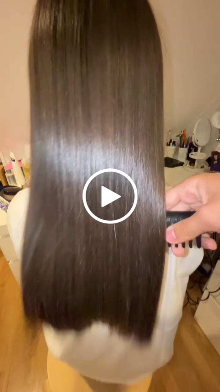 Customer video review of Kit de lissage