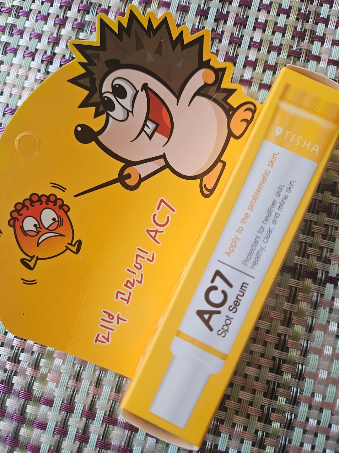 Customer photo review of Dr. Tisha AC7 Анти акне серум с микроигли (спикули)