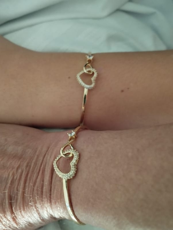 Customer photo review of Moeder & Dochter - Oneindige Hart Armband