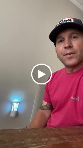 Customer video review of Shieldeck® BuzzTrap - Smart Indoor Bug Zapper