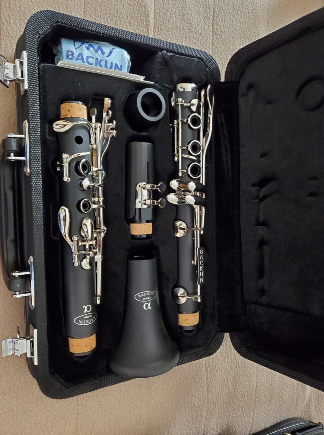 Customer photo review of Alpha Bb Clarinet