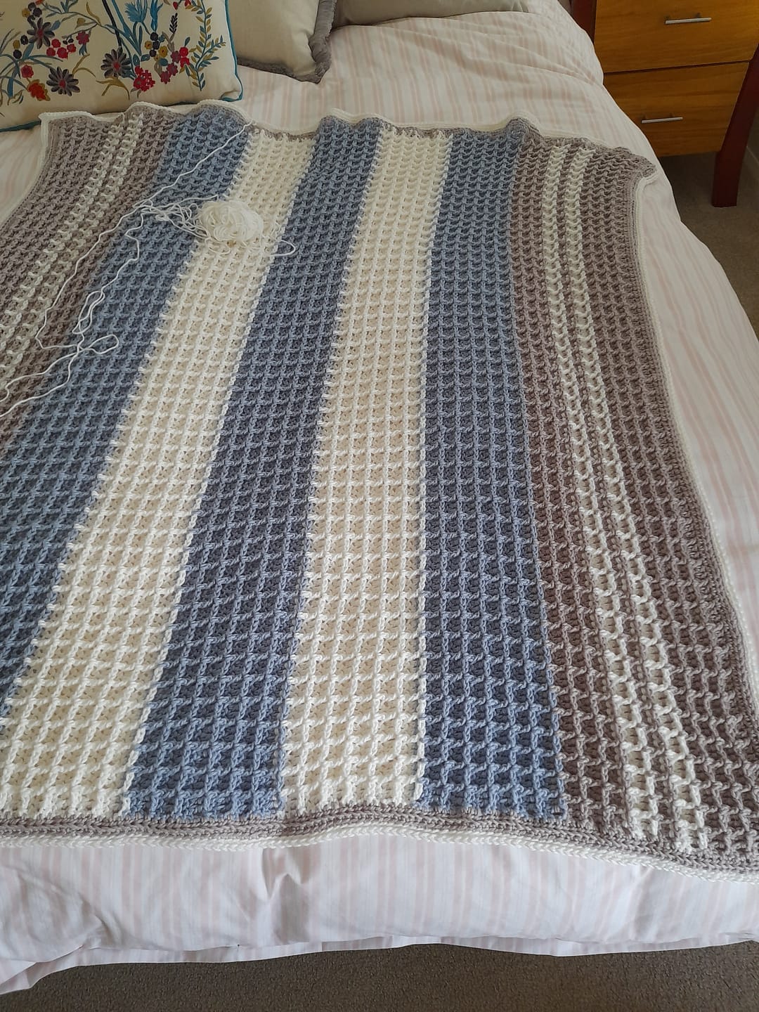 Customer photo review of Cotton Blend 8 ply