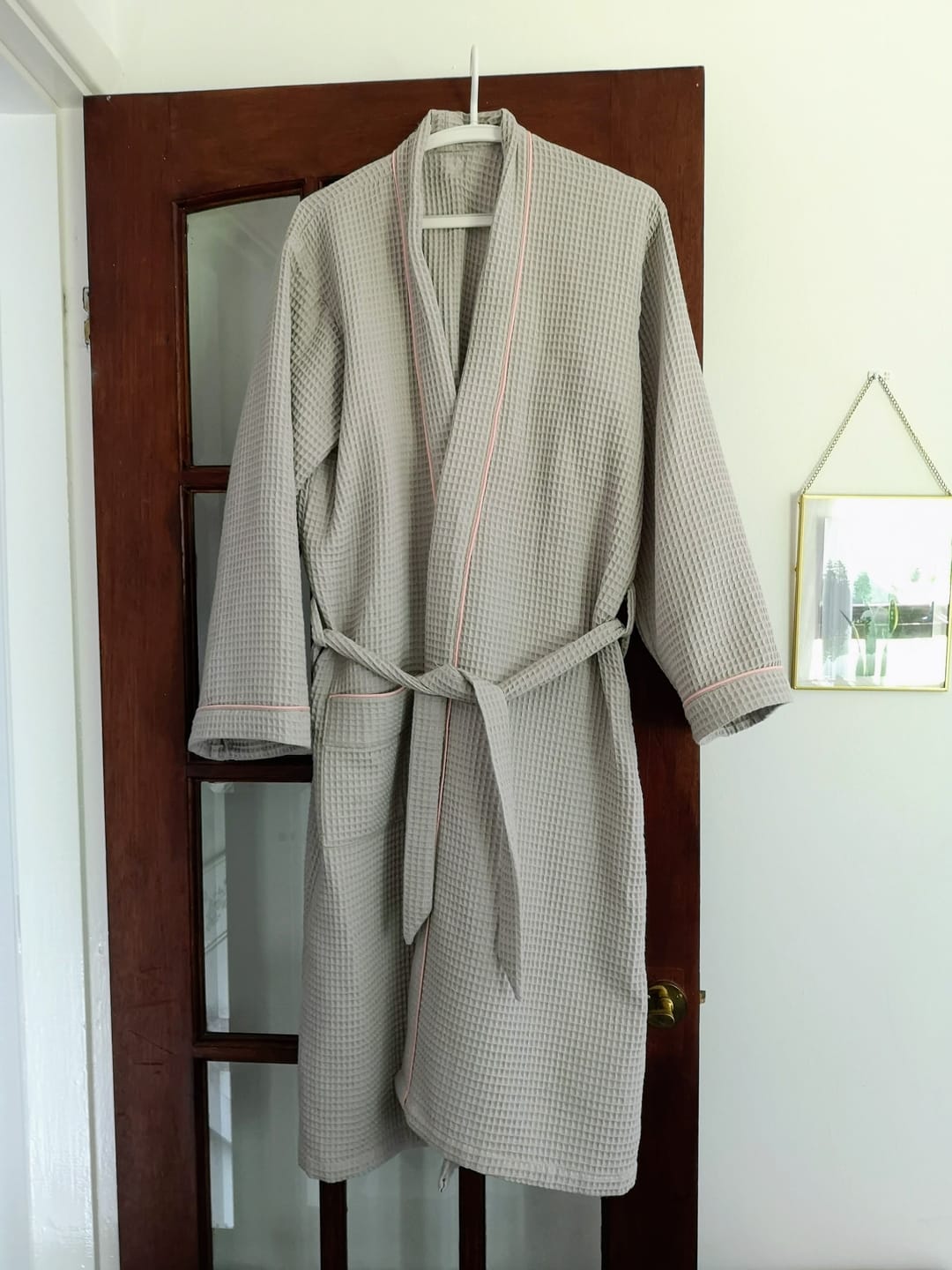 Customer photo review of 100% Cotton Waffle Fabric