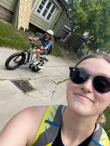 Customer photo review of Yoto Lion Max Family Cargo Ebike