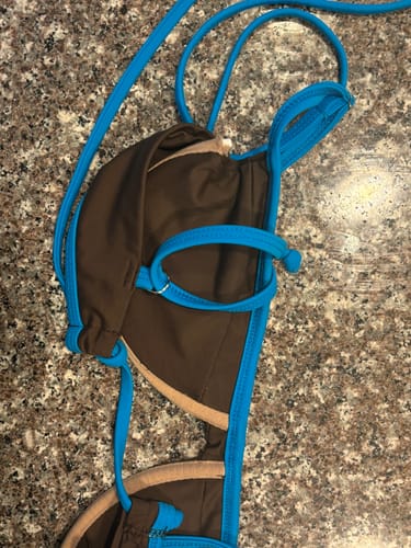 Customer photo review of Wired bikini top