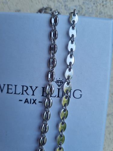Customer photo review of GRAINE DE CAFÉ. - 7/9/11MM OR BLANC