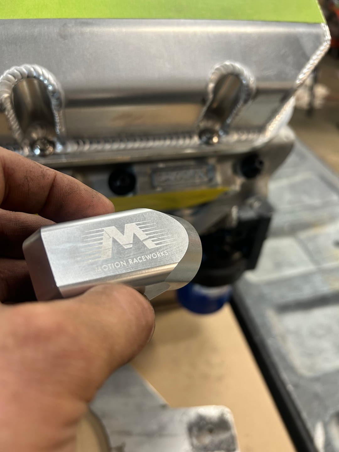 Customer photo review of Motion Raceworks Billet Valve Cover Breathers Clear Anodized (Pair) 32-120 PAIR