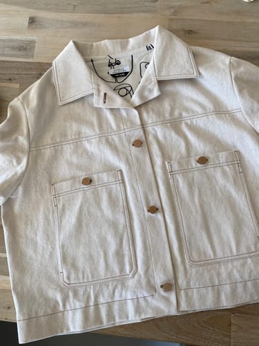 Customer photo review of Denim Jacket Kit | Copper