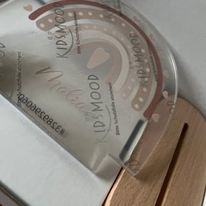 Customer photo review of Personalisierte Nachtlampe für Kinder Regenbogen