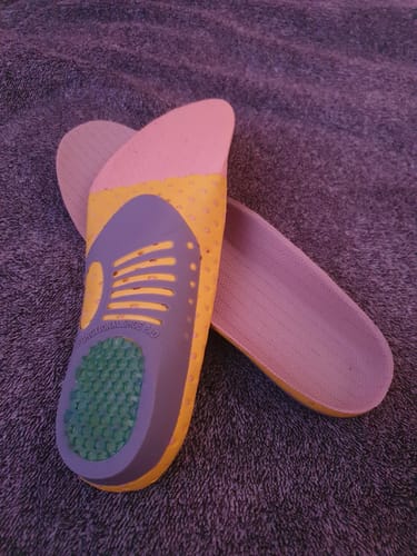 Customer photo review of Ortopéd Pro Talpbetét Plantar Fasciitis Enyhítésére