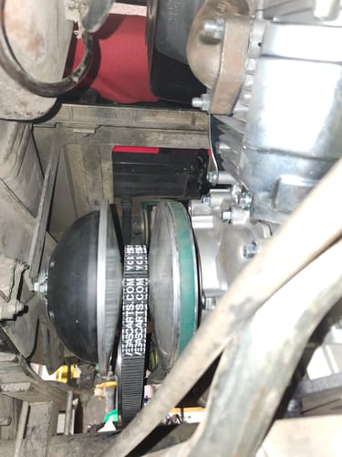 Customer photo review of 42" x 15/16" Double Cogged Drive Belt for Club Car