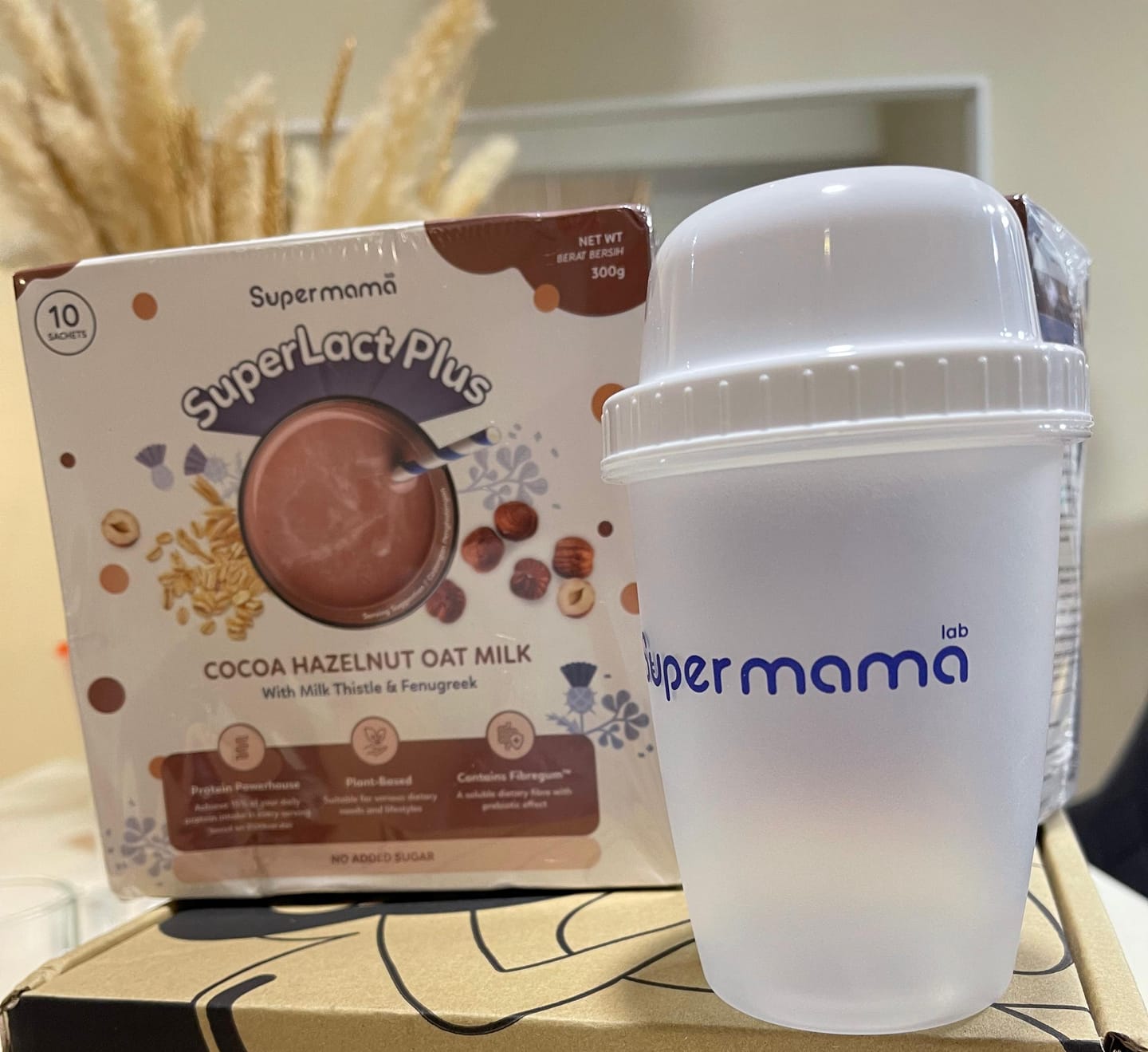 Customer photo review of SuperLact Plus Milk Booster